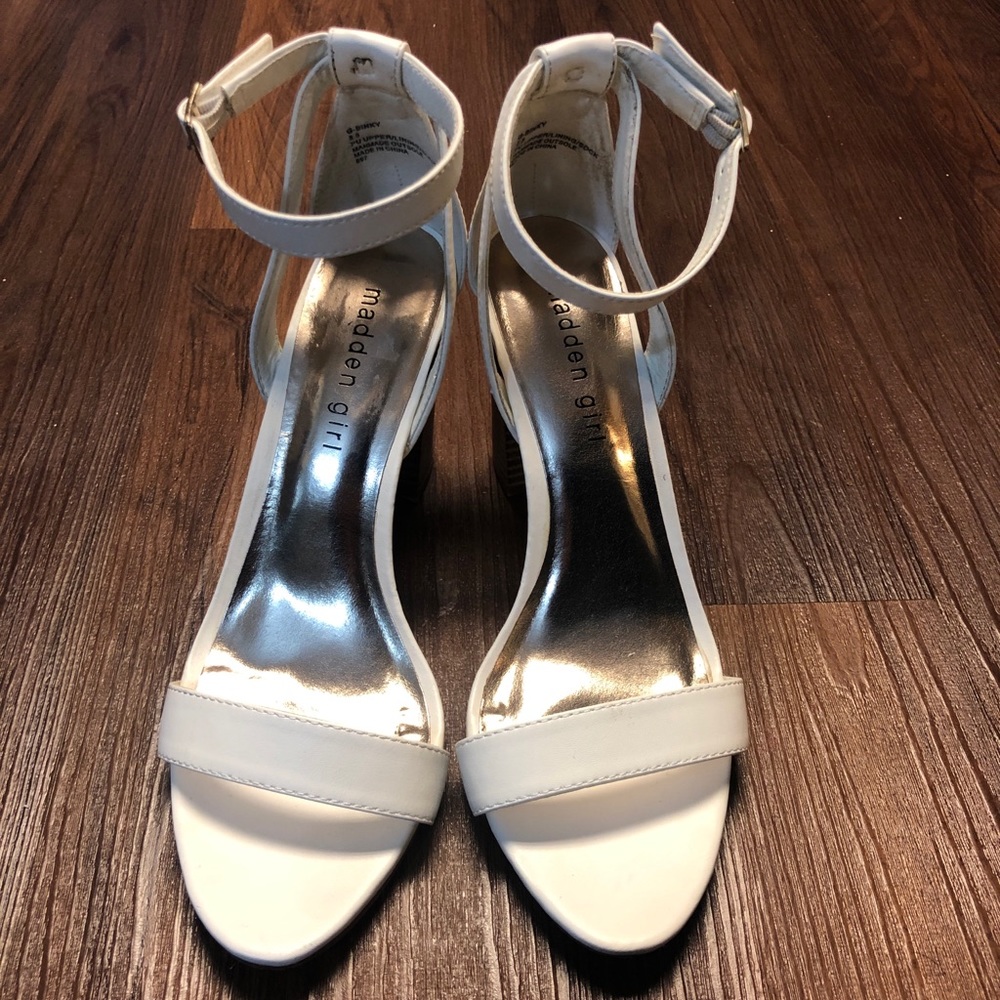 Madden Girl: Two-Piece Block Heel Sandals